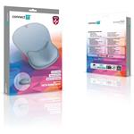 Connect IT For Health ErgoPad, podložka pod myš s gélovou opierkou zápästia, sivá