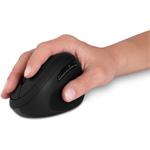 Connect IT For Health Ladies, ergonomická vertikálna myš, čierna