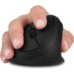 Connect IT For Health Ladies, ergonomická vertikálna myš, čierna