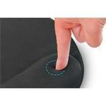 Connect IT For Health MousePad 2, podložka pod myš s gélovou opierkou zápästia, čierna