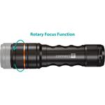 Connect IT Gleam 500 LED, ručné svietidlo, čierne