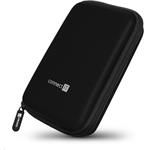 CONNECT IT HardShellProtect tvrdé ochranné puzdro pre 2,5" HDD, čierne