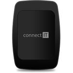 Connect IT InCarz 6Strong360 Pro, magnetický držiak do mriežky auta, čierny