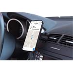 Connect IT InCarz 6Strong360 Pro, magnetický držiak do mriežky auta, čierny