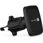 Connect IT InCarz 6Strong360 Pro, magnetický držiak do mriežky auta, čierny