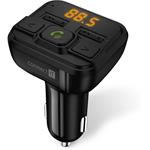 Connect IT InCarz, bezdrôtový FM transmitter, 2xUSB+Micro SD Card, čierny