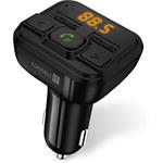 Connect IT InCarz, bezdrôtový FM transmitter, 2xUSB+Micro SD Card, čierny