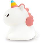 Connect IT Jednorožec, detské nočné svetlo, biele