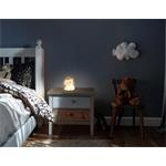 Connect IT Jednorožec, detské nočné svetlo, biele