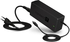 Connect IT MacPower univerzálny notebookový adaptér USB-C, 65W (CNP-1640-BK)