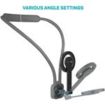 Connect IT MagSafe POV magnetický držiak na telefón, sivý