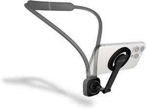 Connect IT MagSafe POV magnetický držiak na telefón, sivý