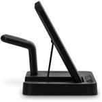 Connect IT MultiCharge 3v1 bezdrôtová Qi nabíjačka pre Samsung, čierna