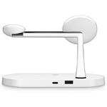 Connect IT MultiCharge 5 v 1 MagSafe, bezdrôtová nabíjačka, biela