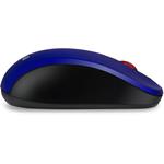 Connect IT Mute, bezdrôtová optická tichá myš, USB, modrá