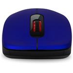 Connect IT Mute, bezdrôtová optická tichá myš, USB, modrá