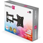 Connect IT nástenný pohyblivý držiak na obrazovky 13-27"