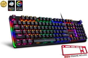 Connect IT NEO2 +, mechanická klávesnica, CZ/SK, čierno-červená