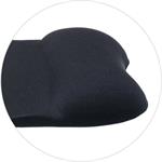 Connect IT podložka pod myš so zápästnou opierkou z pamäťovej peny, čierna