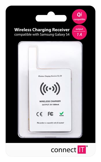 CONNECT IT podložka pro bezdrátové nabíjení pro Samsung Galaxy S4