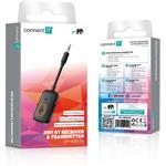 Connect IT SoundLink BT Receiver&Transmitter, čierny