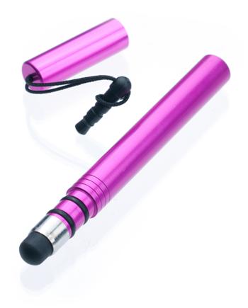 CONNECT IT stylus pen, růžová se zástrčkou do 3,5 mm konektoru