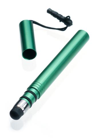 CONNECT IT stylus pen, zelená se zástrčkou do 3,5 mm konektoru