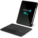 Connect IT TabCase podsvietená bezdrôtová klávesnica s puzdrom pre iPad 10.9", čierna