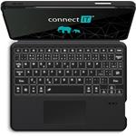 Connect IT TabCase podsvietená bezdrôtová klávesnica s puzdrom pre iPad 10.9", čierna