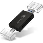 Connect IT USB-C/USB-A čítačka kariet