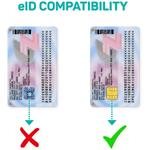 Connect IT USB čítačka občianskych preukazov a čipových kariet, čierna