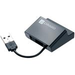 Connect IT USB hub so 4 portami Step, čierny (CI-108)