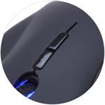 Connect IT Warlord CI-390, laserová myš, herná, čierna