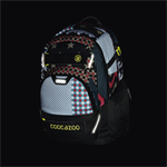 Coocazoo CarryLarry2, školský ruksak, Unique Patch, KAŽDÝ BATOH JE ORIGINÁL