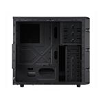 Cooler Master case miditower K350, ATX, čierna, USB3.0, priehl. bok, zdroj 600W Thunder