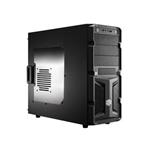 Cooler Master case miditower K350, ATX, čierna, USB3.0, priehl. bok, zdroj 600W Thunder