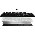 Cooler Master MasterKeys Lite L, klávesnica, RGB, CZ layout, čierna