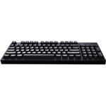 Cooler Master MasterKeys Pro M White, herná klávesnica, Red Switch, biele LED, US layout, čierna