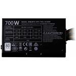 Cooler Master MasterWatt Lite 700W, aPFC, 12cm fan, 80+, eff. 85%