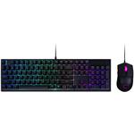Cooler Master MS110, herný set klávesnice a myši, čierna, US