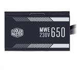 Cooler Master MWE White 650W V2, 120mm, 80+