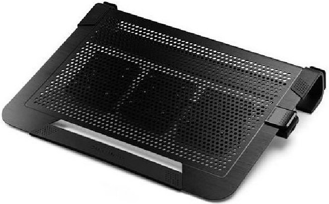 Cooler Master NotePal U3 PLUS, chladič pre notebook, čierny