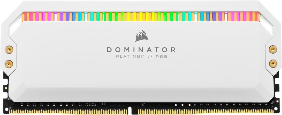 CORSAIR DOMINATOR PLATINUM RGB DDR4 16GB 2x8GB 3200MHz CL16 1.35V White