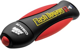 Corsair Flash Voyager GT USB 3.0 32GB short, gumený povrch, odolný, 22