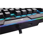 Corsair mechanická herná klávesnica K95 RGB PLATINUM, Cherry MX Brown, čierna,EU