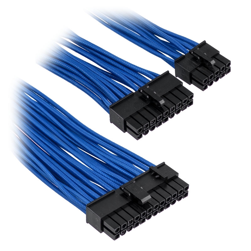 Corsair Premium Individually Sleeved Atx 24 Pin Cable Type 4 Generation 3 Blue VÝpredaj 6690