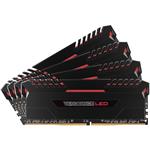 Corsair Vengeance LED 4x16GB, 3200MHz, DDR4 - Red LED