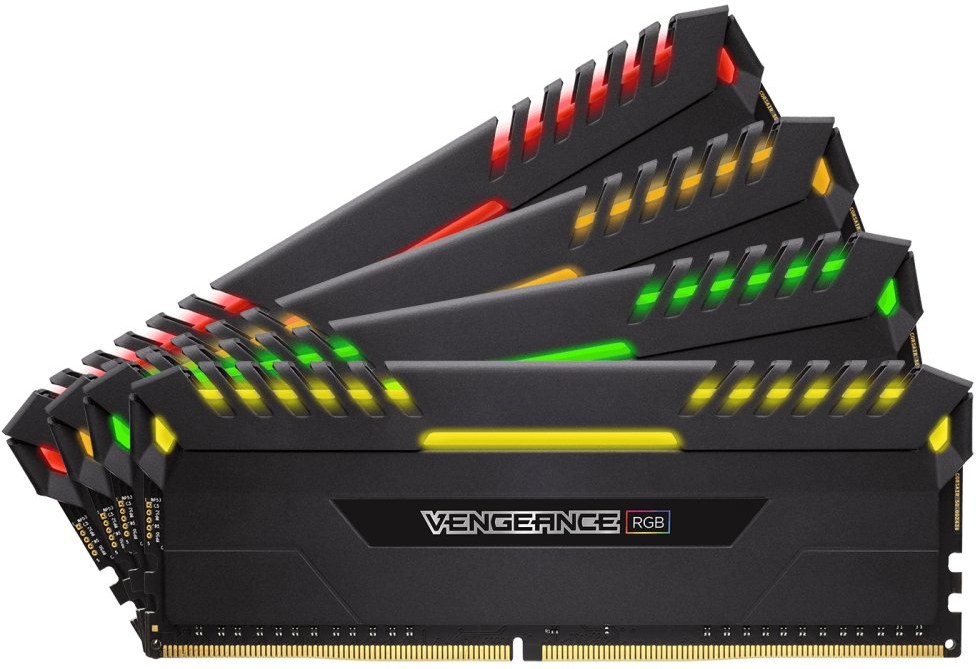 Corsair Vengeance LED RGB 4x8GB, 3466MHz, DDR4, C16