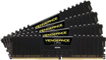 Corsair Vengeance LPX, 4x4GB, 2666MHz, DDR4, Black