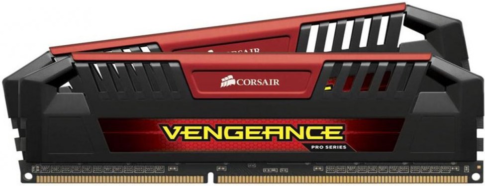 Corsair Vengeance Pro 16GB (2x 8GB) DDR3 1866MHz C10 - red